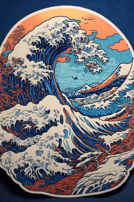 Modern Hokusai