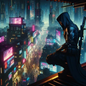 Cyberpunk Streetscape